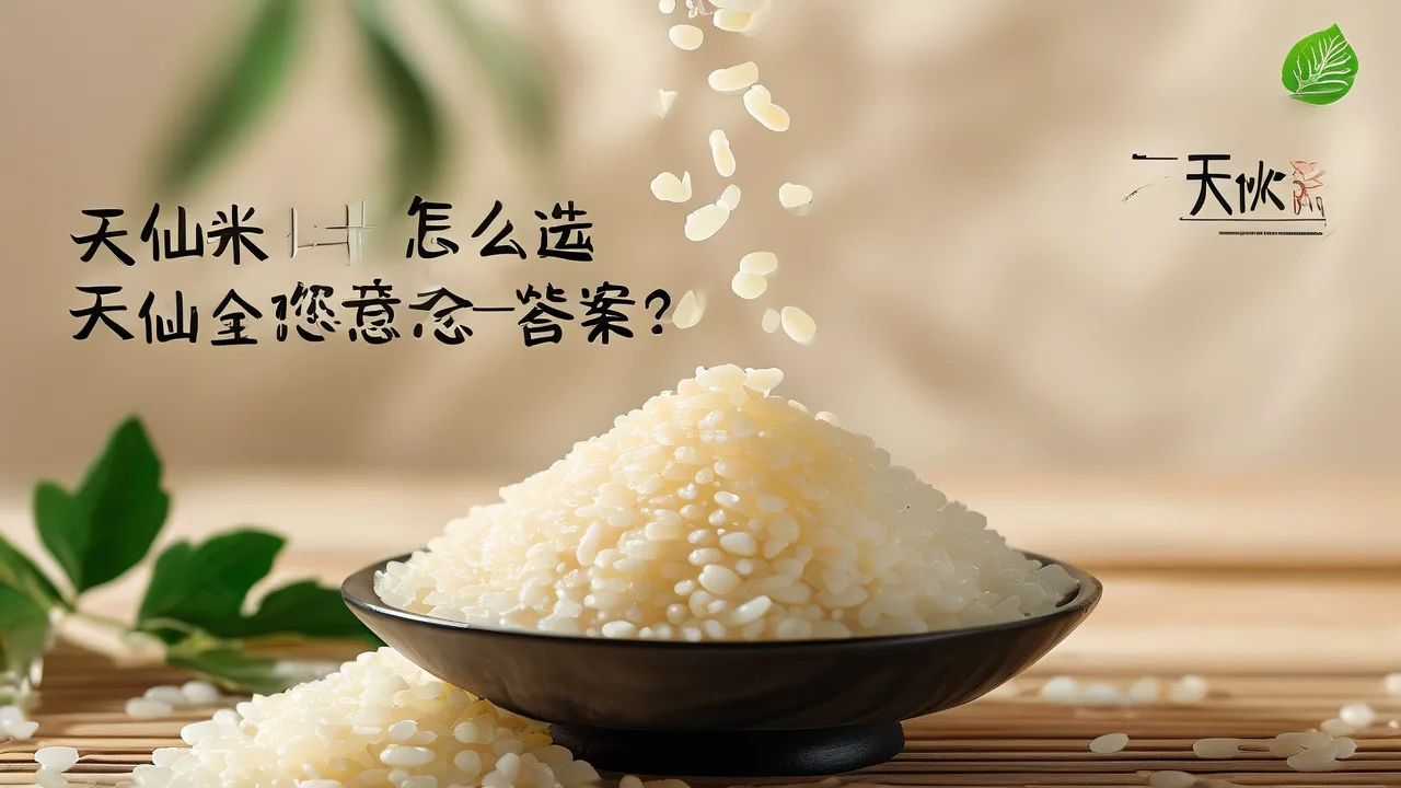 天仙米怎么选？天仙米 – 全媒体运给您答案